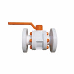 PP Ball Valve Flanged