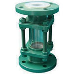 PTFE Lined Sight Glass Valve