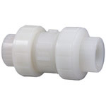 PVDF Ball check valve socketed