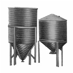 HDPE Fabri Conical Tank